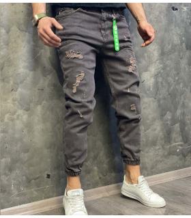Παντελόνι jean ανδρικό με λάστιχο TR6132OSC