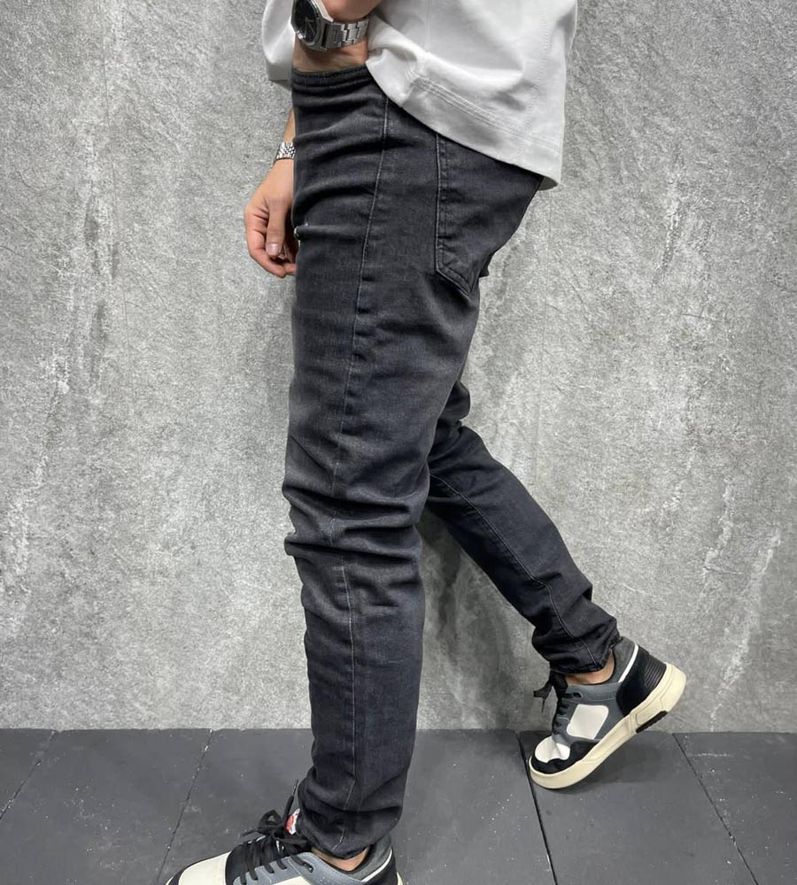 Skinny jean pant slash B6780