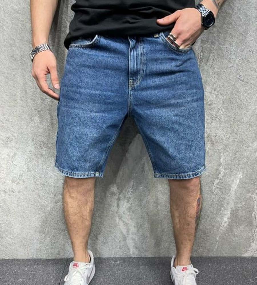 Men's jean shorts B8139