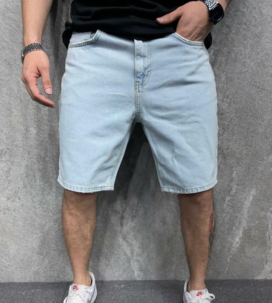 Men's jean shorts B8143