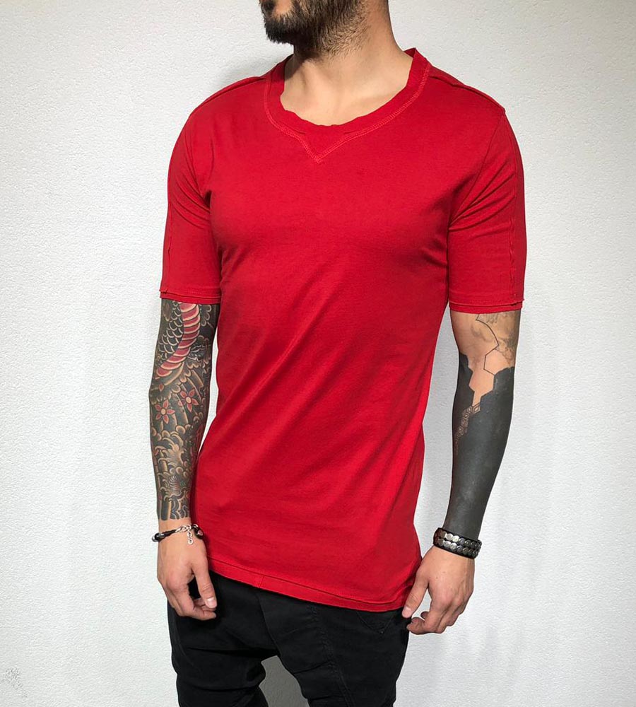 Mens T-shirt special V style BL31953