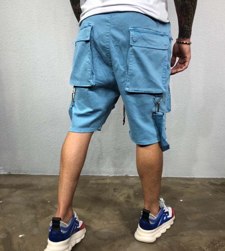 Mens shorts zip & pockets BL3415