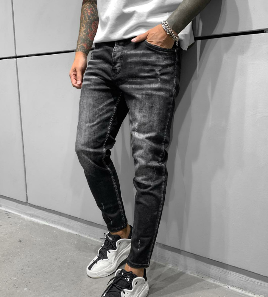 Skinny jean παντελόνι slash BL6331
