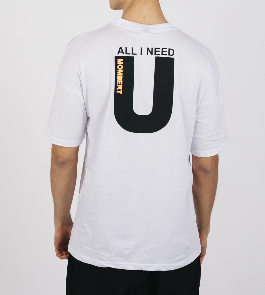 Men's Oversized T-Shirt -Need U- E5180