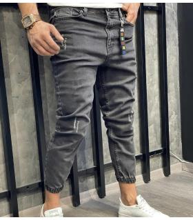 Παντελόνι jean ανδρικό με λάστιχο OSC6093