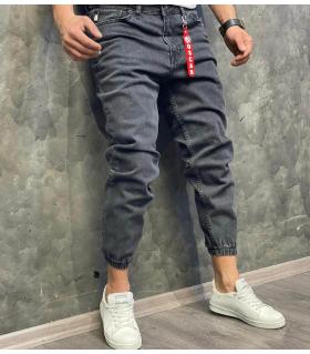 Παντελόνι jean ανδρικό με λάστιχο TR6108OSC