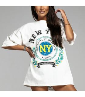 Oversize t-shirt -NEW YORK- PB22028CH