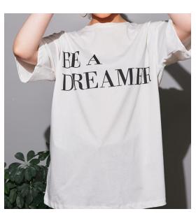 Oversize t-shirt -Be a Dreamer- PB22095CH