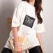 Oversize t-shirt -THE NEW MUSE- PB22161CH: img 1