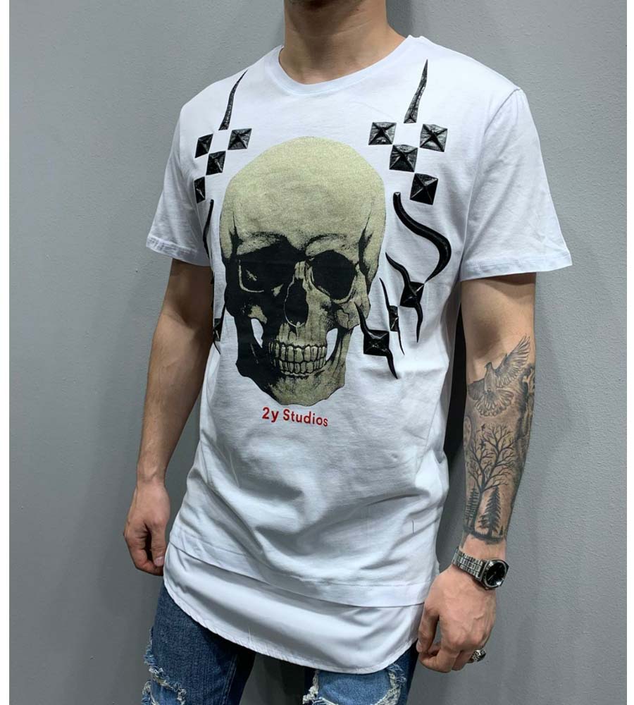 T-shirt ανδρικό -skull- PV25123
