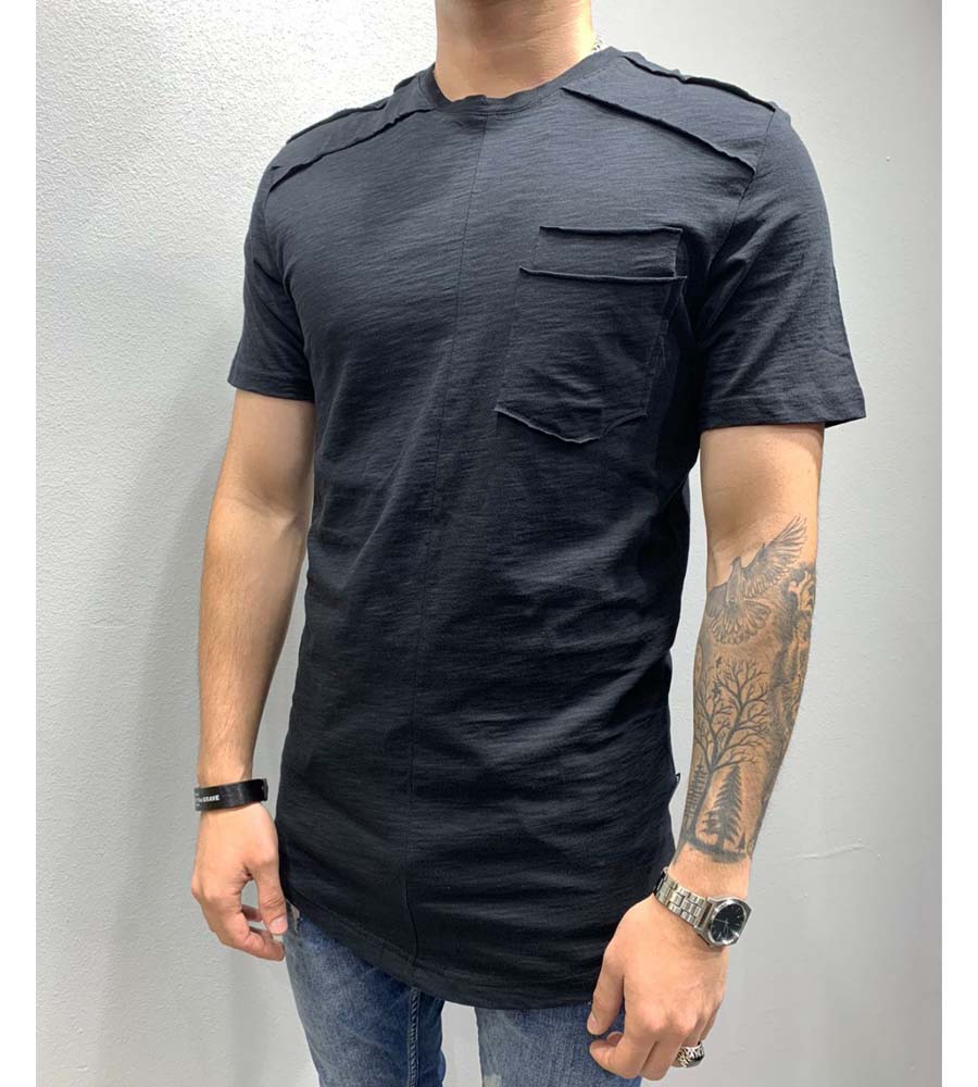 Men T-shirt pockets PV25142