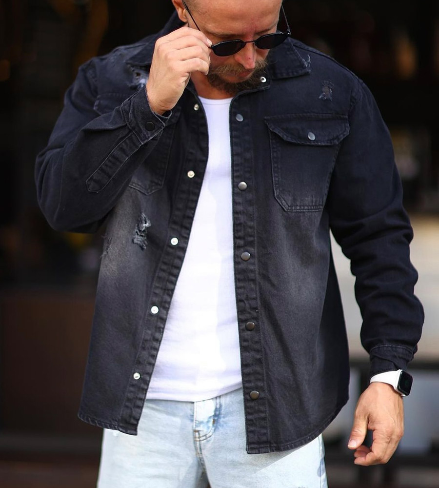 Men's jean jacket TR011WE