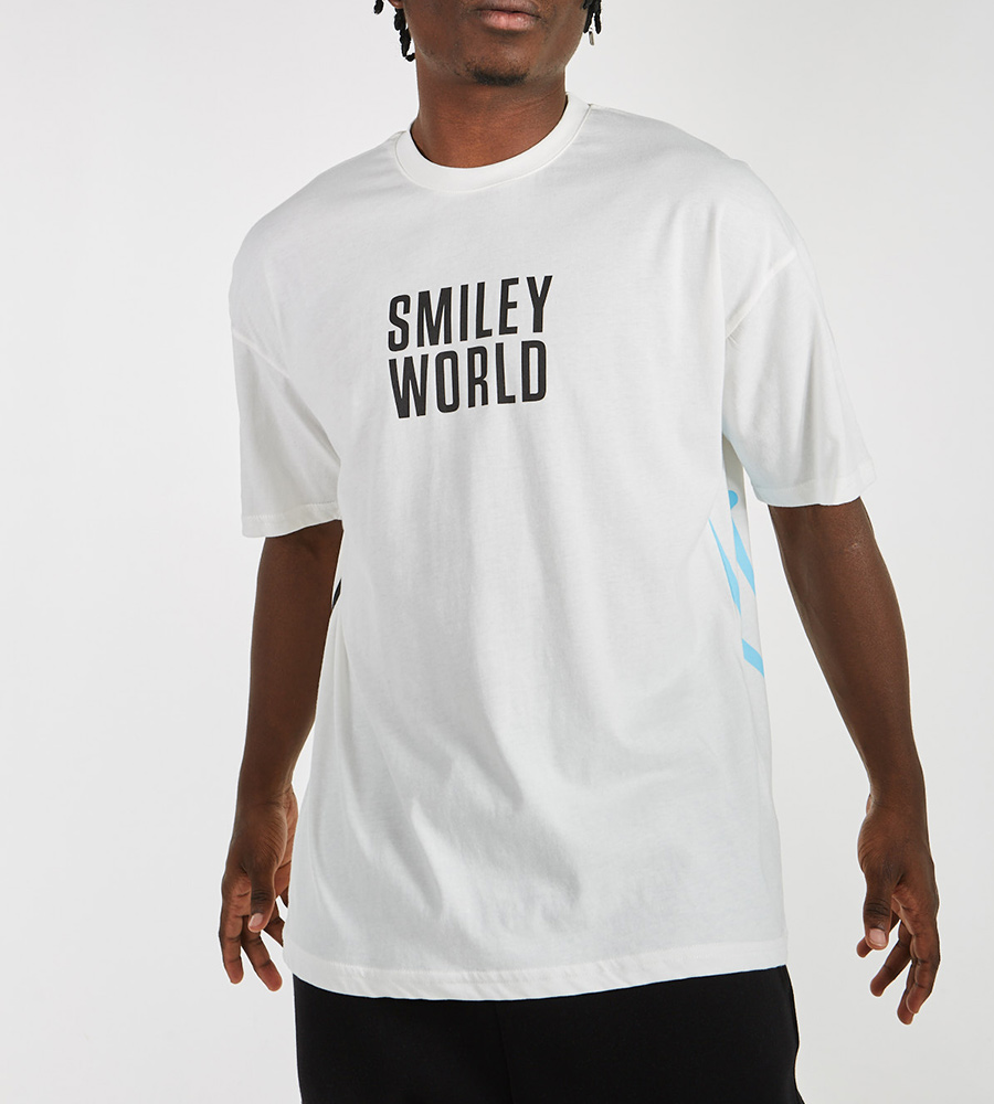 Mens T-Shirt -SMILEY WORD- TR135JA