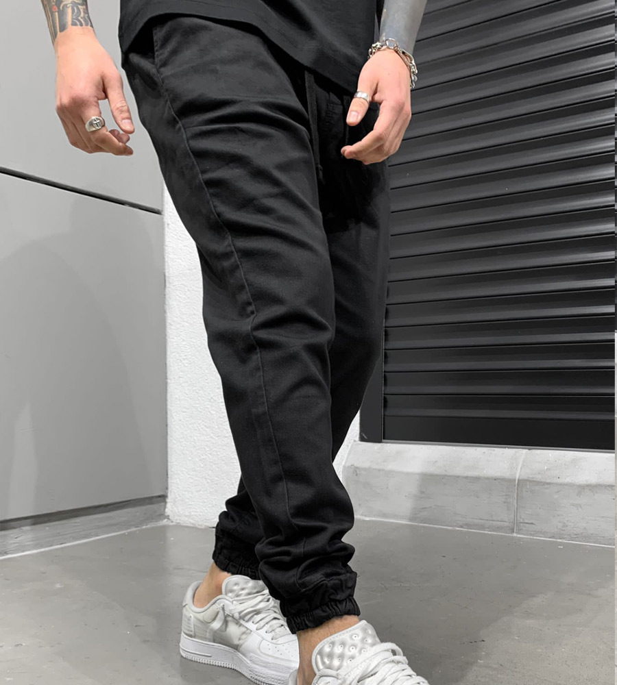 Παντελόνι με λάστιχο TR15679BL