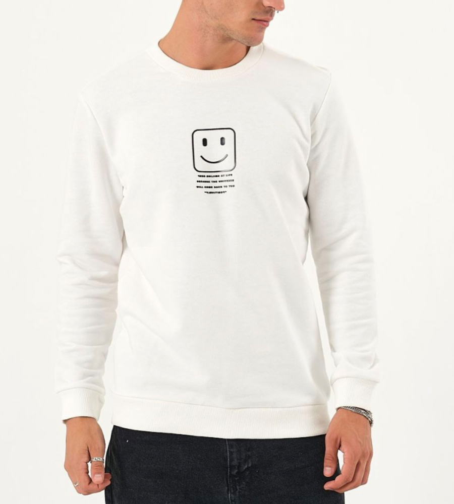 Sweatshirt -Keep Smiling- TR2032BR