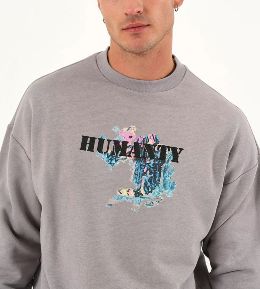 Μπλούζα φούτερ -Humanty- TR2049BR