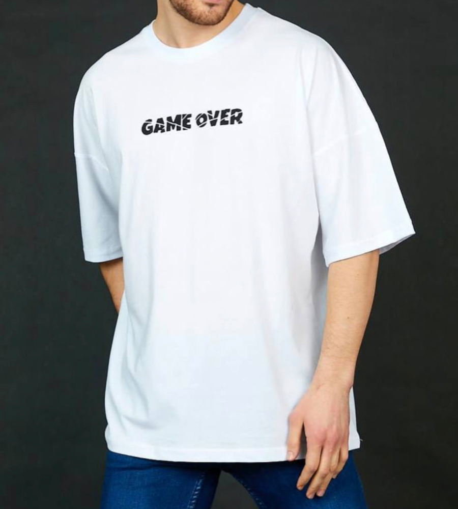 T-shirt ανδρικό -GAME OVER- TR3048RA