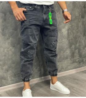 Παντελόνι jean ανδρικό με λάστιχο TR3134OSC