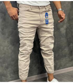 Παντελόνι jean ανδρικό με λάστιχο TR3138OSC