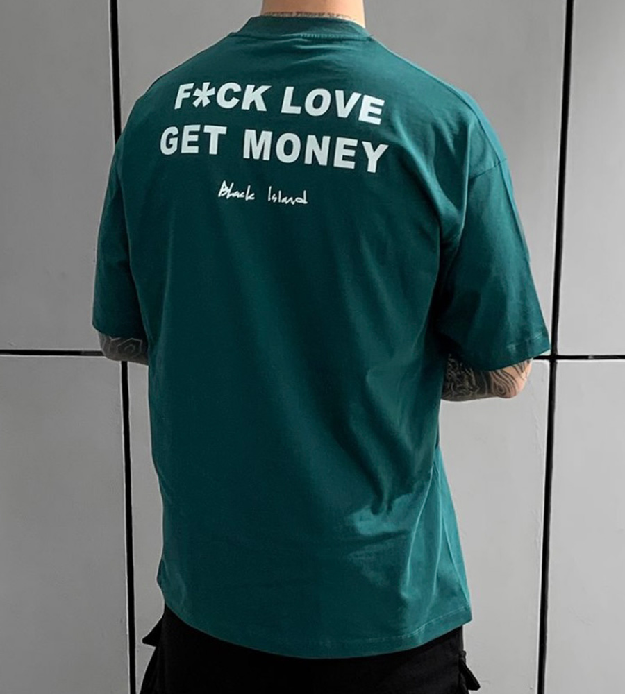 T-Shirt ανδρικό -Get Money- TR51385BL