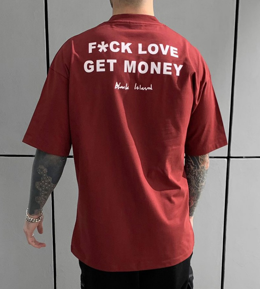 T-Shirt ανδρικό -Get Money- TR51385BL
