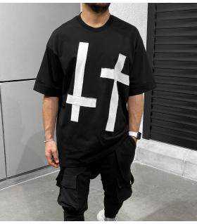 T-Shirt ανδρικό -Cross- TR51399BL