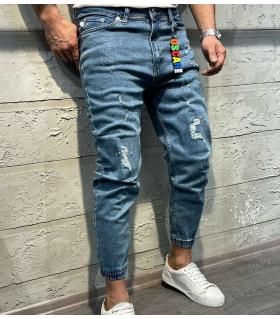 Jogger jean παντελόνι slash TR61511OSC