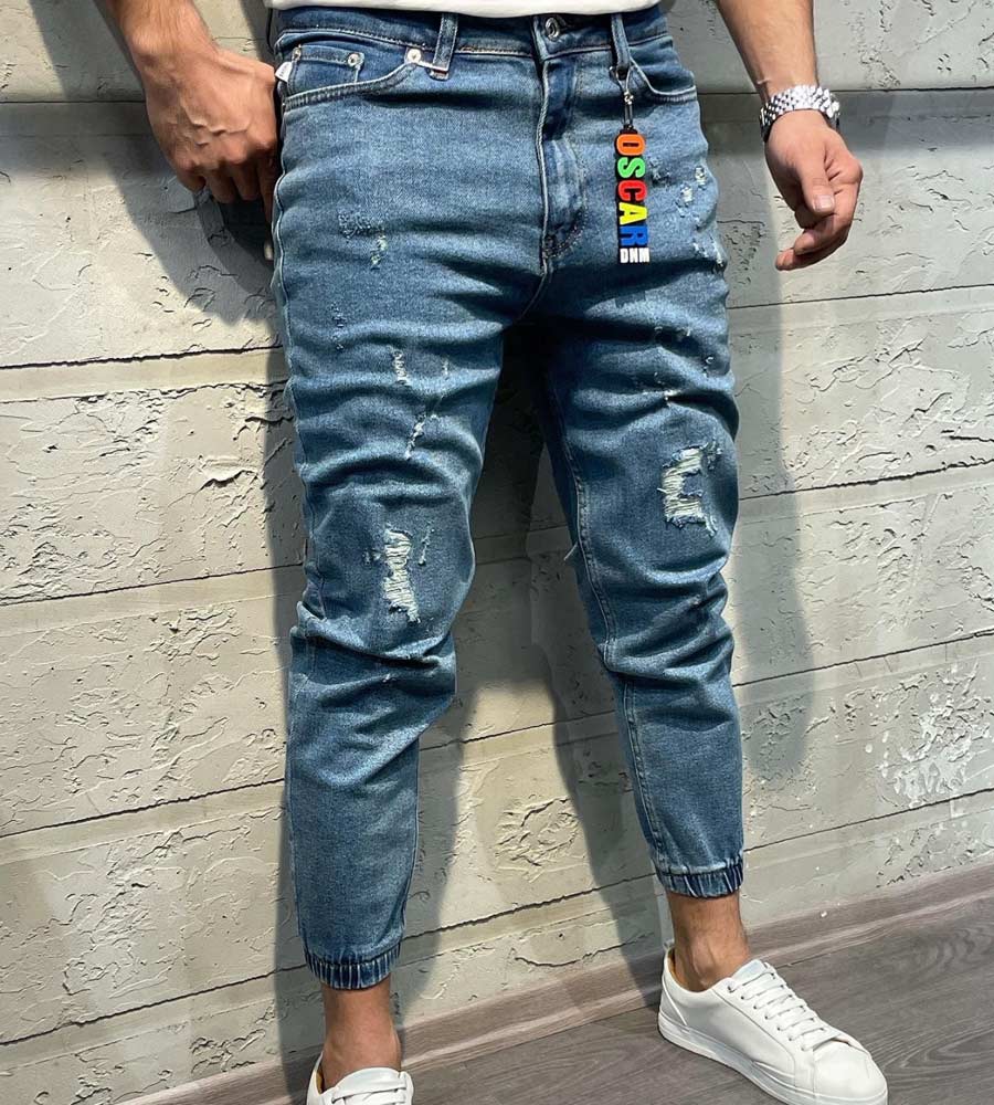 Jogger jean παντελόνι slash TR61511OSC