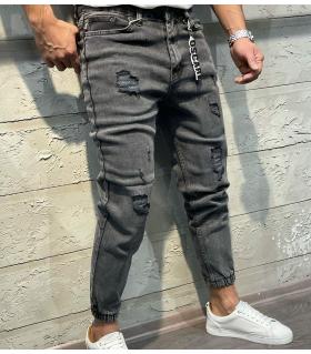 Jogger jean παντελόνι slash TR61522OSC