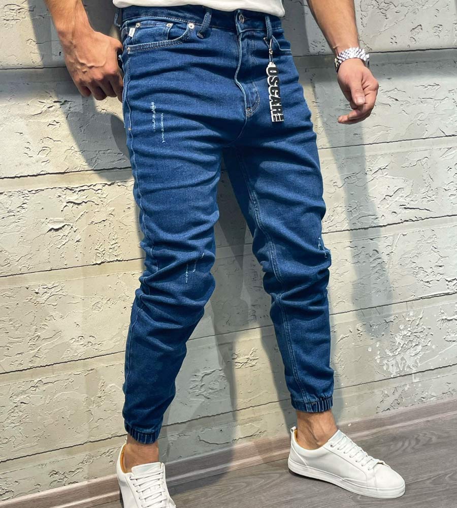 Jogger jean παντελόνι slash TR61532OSC