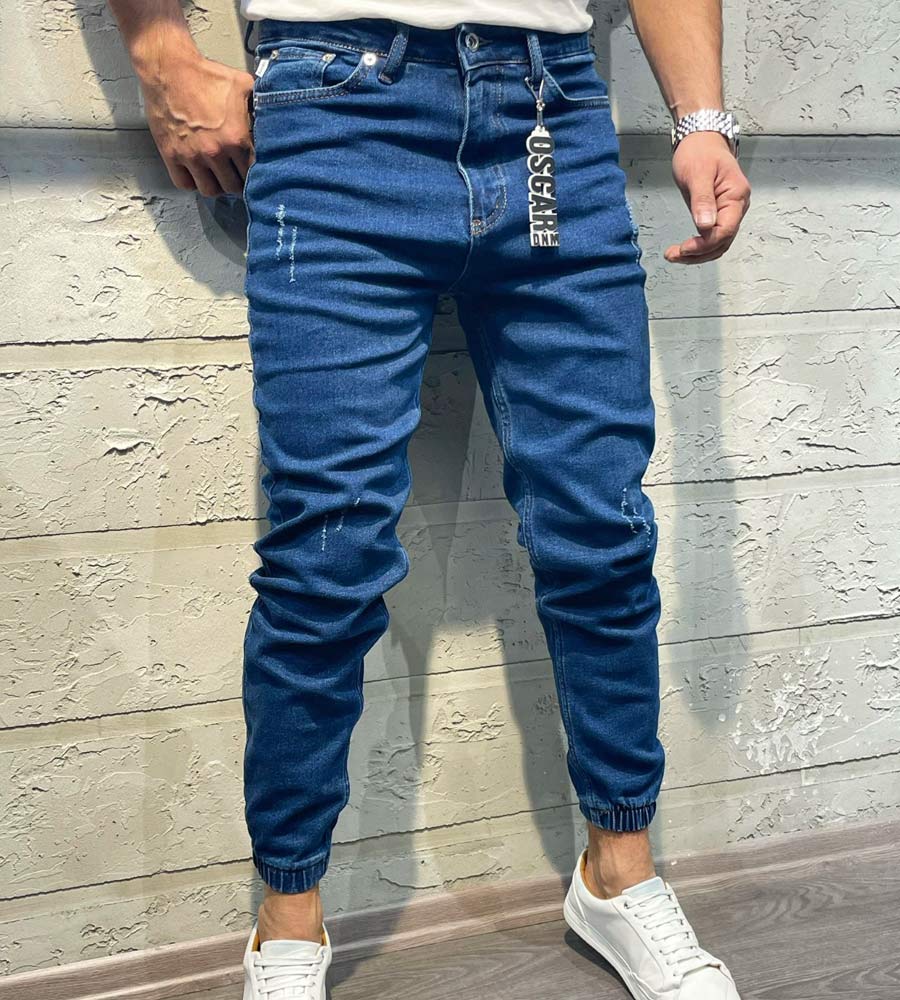Jogger jean παντελόνι slash TR61532OSC