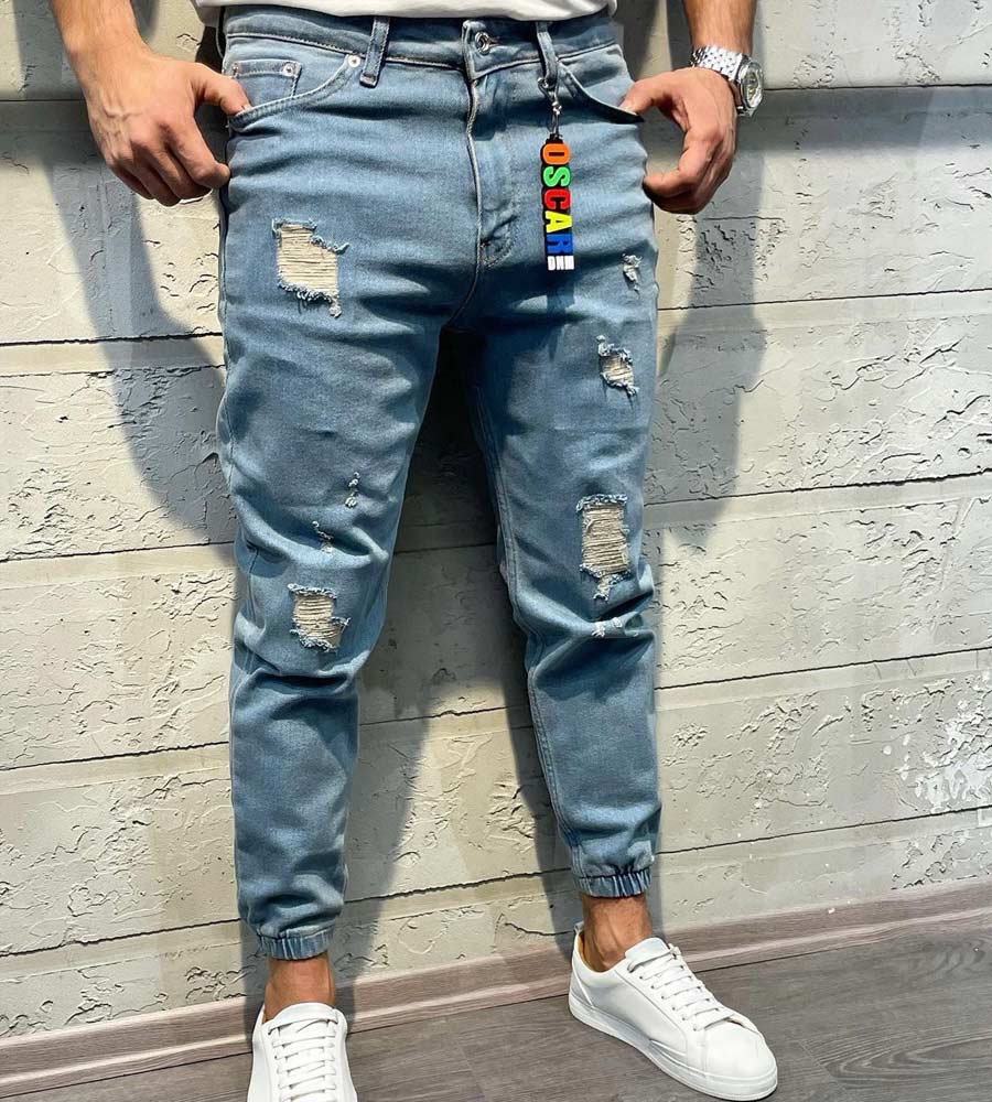 Jogger jean παντελόνι TR61682OSC
