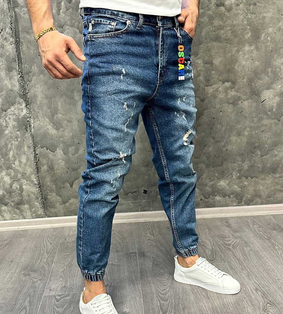 Jogger jean παντελόνι TR61801OSC