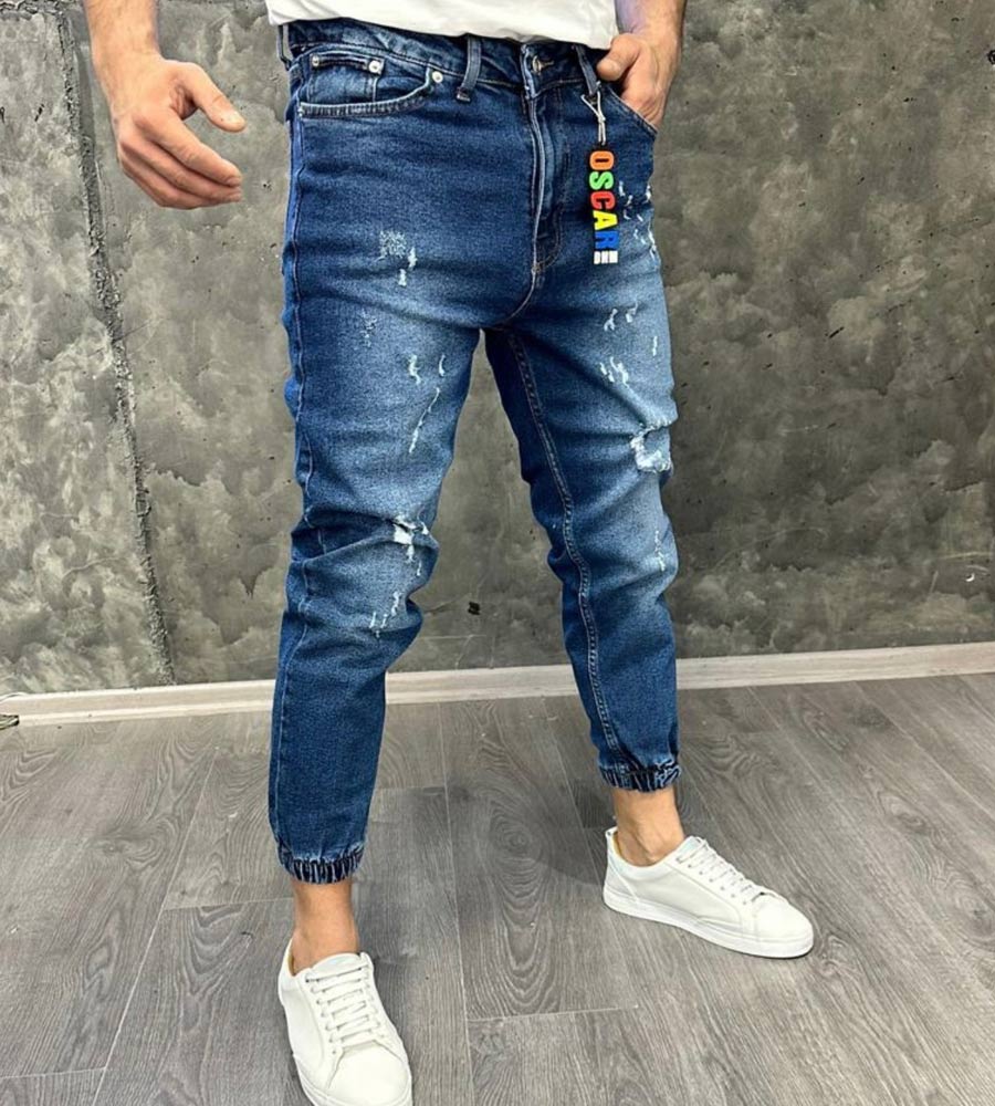 Jogger jean παντελόνι TR62021OSC