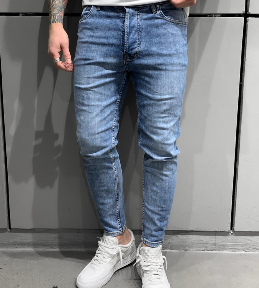 Skinny jean παντελόνι TR6572BL