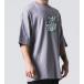 Oversized t-shirt -STAY POSITIVE- TRM0128: img 4