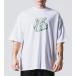 Oversized t-shirt -STAY POSITIVE- TRM0128: img 3