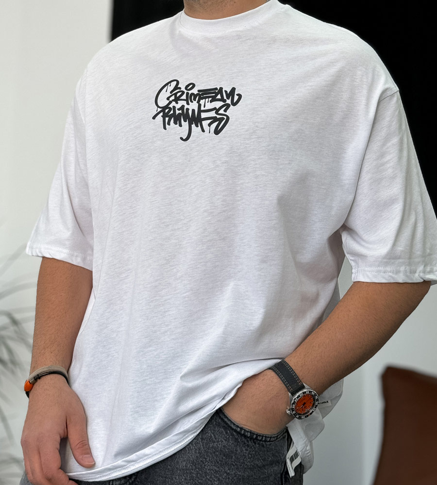 Oversized T-Shirt -GRIME- TRM0139