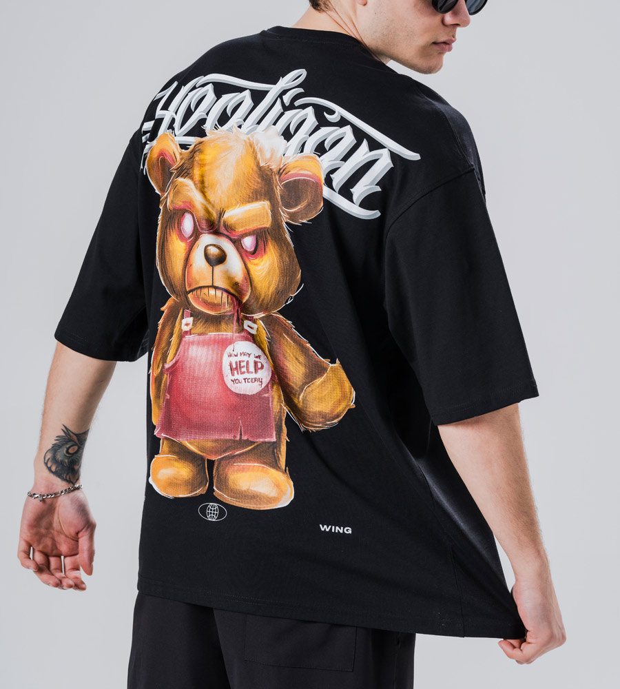 Oversized t-shirt -HOOLIGAN- TRM0150