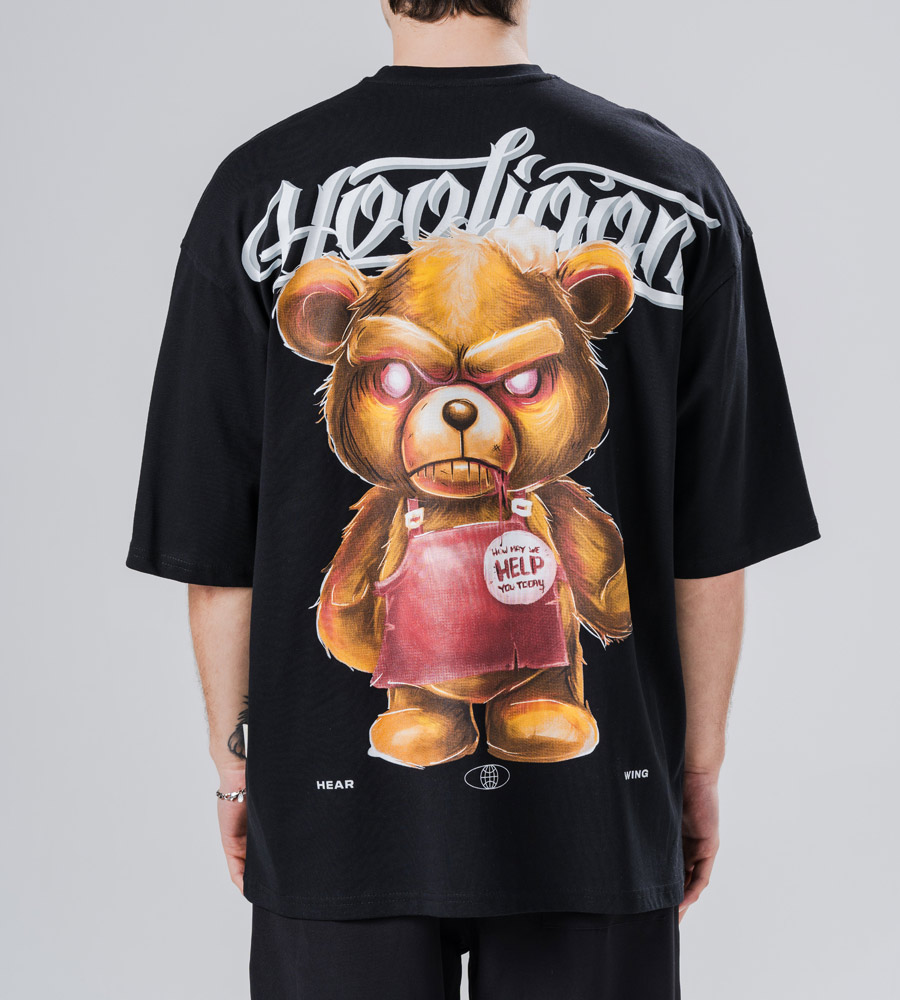 Oversized t-shirt -HOOLIGAN- TRM0150