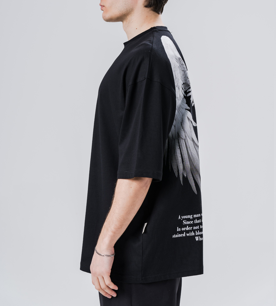 Oversized t-shirt -HEROES- TRM0156