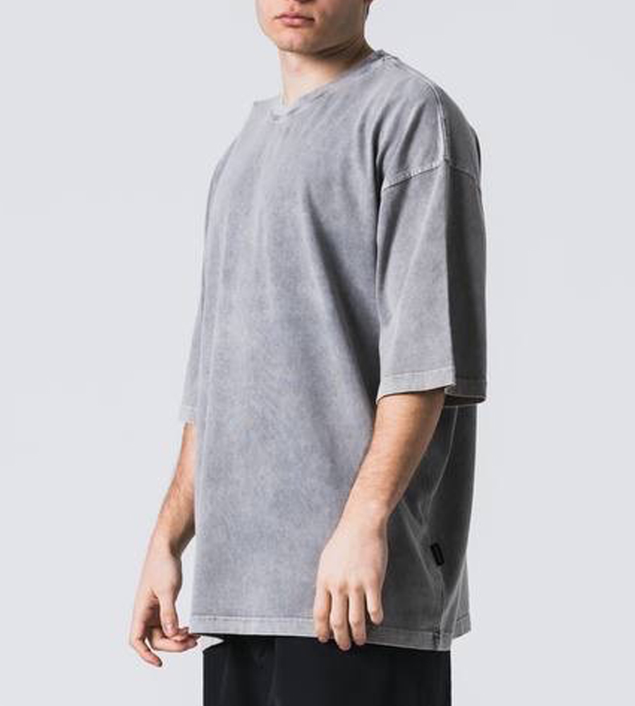 Oversized stonewashed t-shirt TRM0295