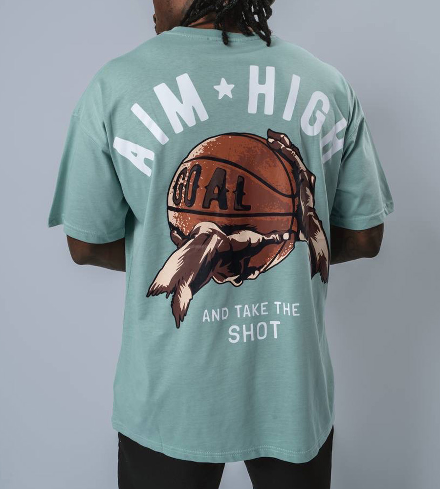 Oversized T-shirt -AIM HIGH- TRM148